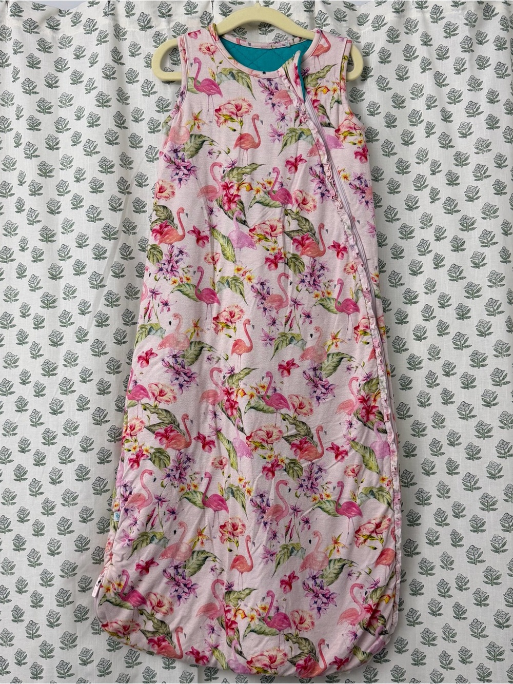 Post Peanut | Pink Flamingo Sleep Sack